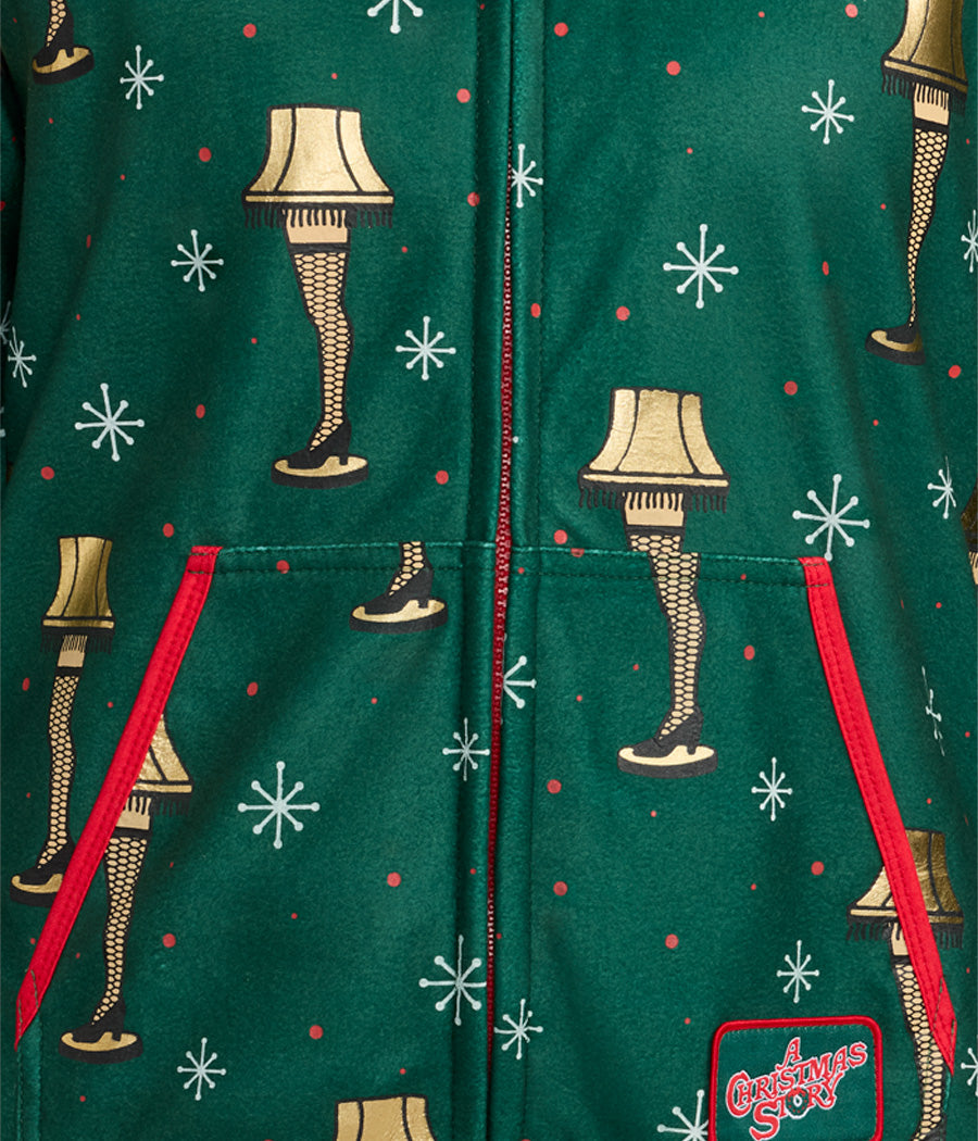 Women's Christmas Story Leg Lamp Jumpsuit