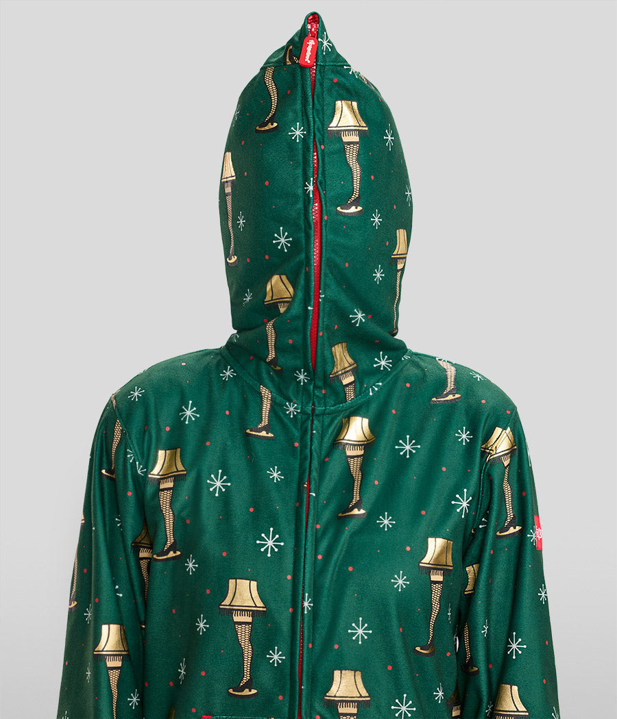 Women's Christmas Story Leg Lamp Jumpsuit