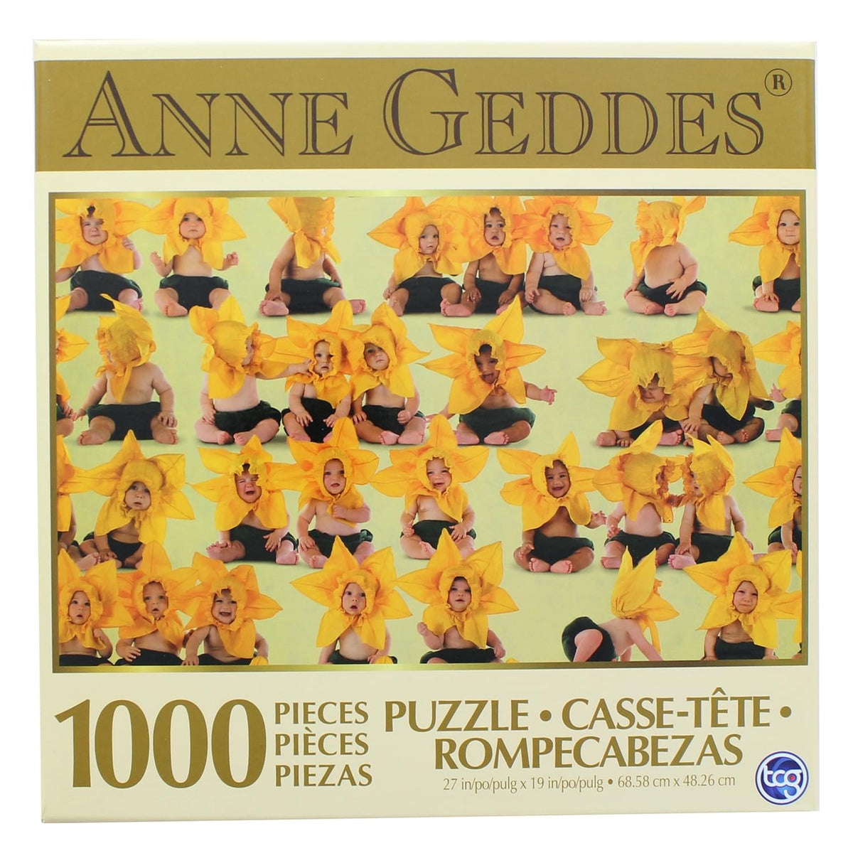 Anne Geddes Sunflower 1000 Piece Jigsaw Puzzle
