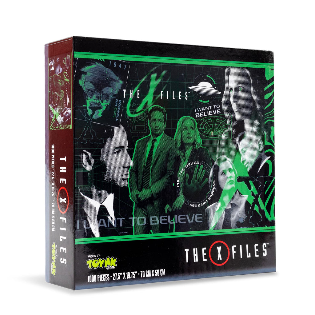 The X-Files "I Want To Believe" 1000-Piece Jigsaw Puzzle | Toynk Exclusive
