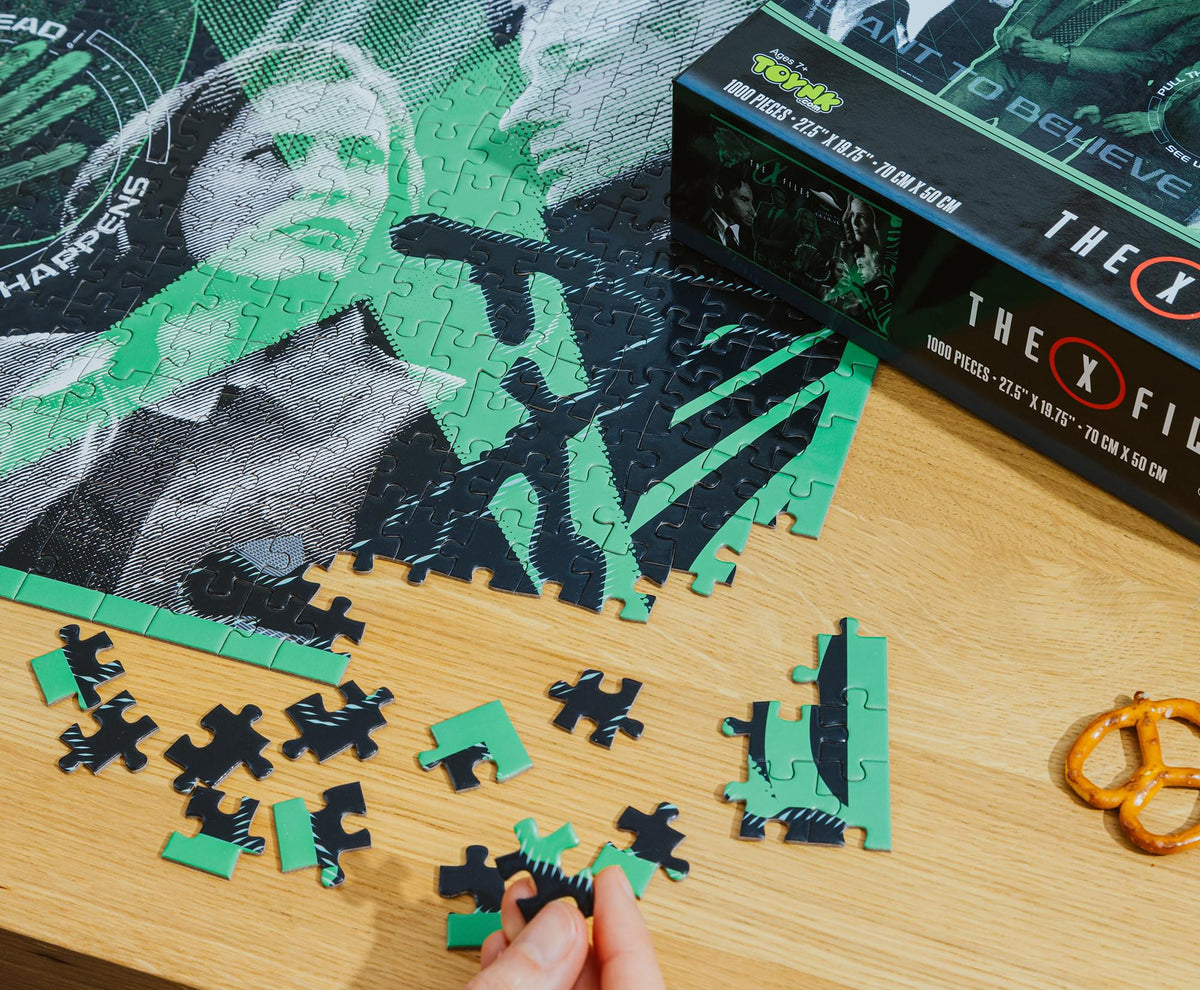 The X-Files "I Want To Believe" 1000-Piece Jigsaw Puzzle | Toynk Exclusive