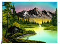 Bob Ross Mountain Retreat Nature Puzzle | 1000 Piece Jigsaw Puzzle