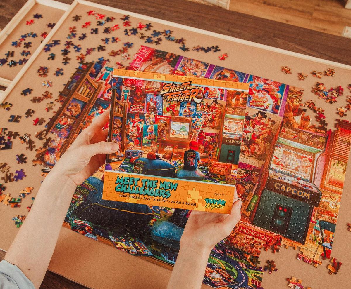 Street Fighter Meet the New Challengers 1000 Piece Jigsaw Puzzle