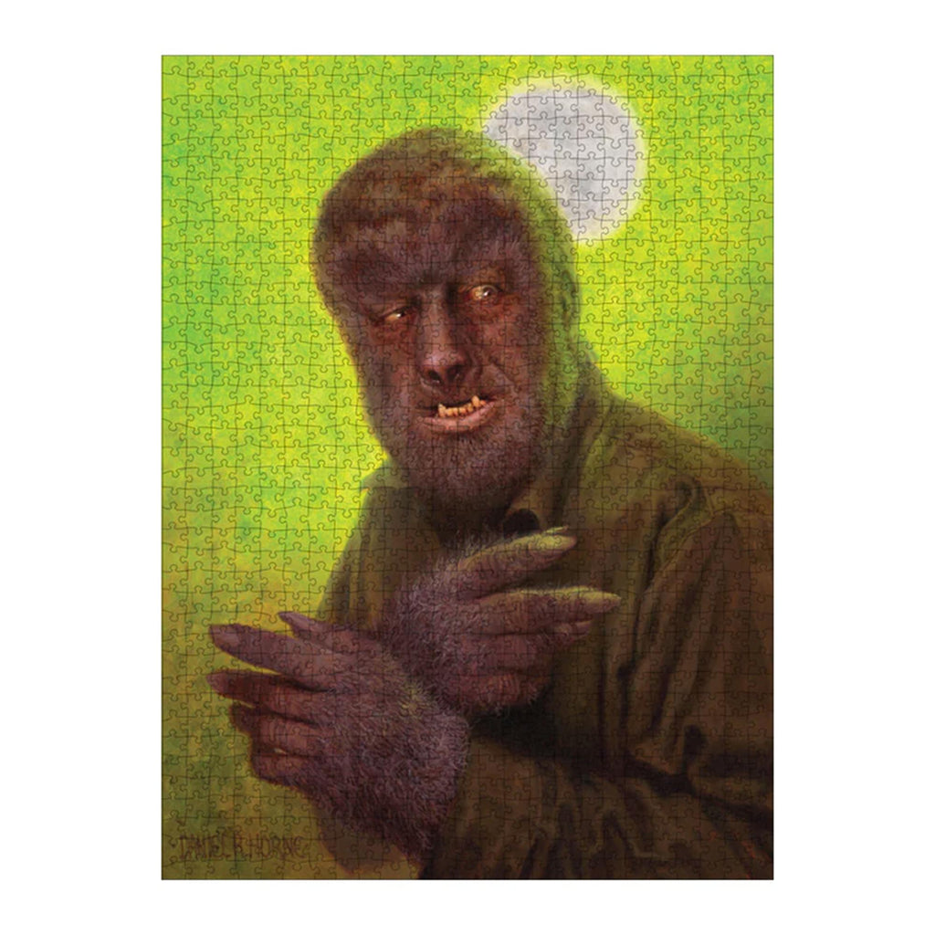 Universal Monsters Wolfman 1000 Piece Jigsaw Puzzle