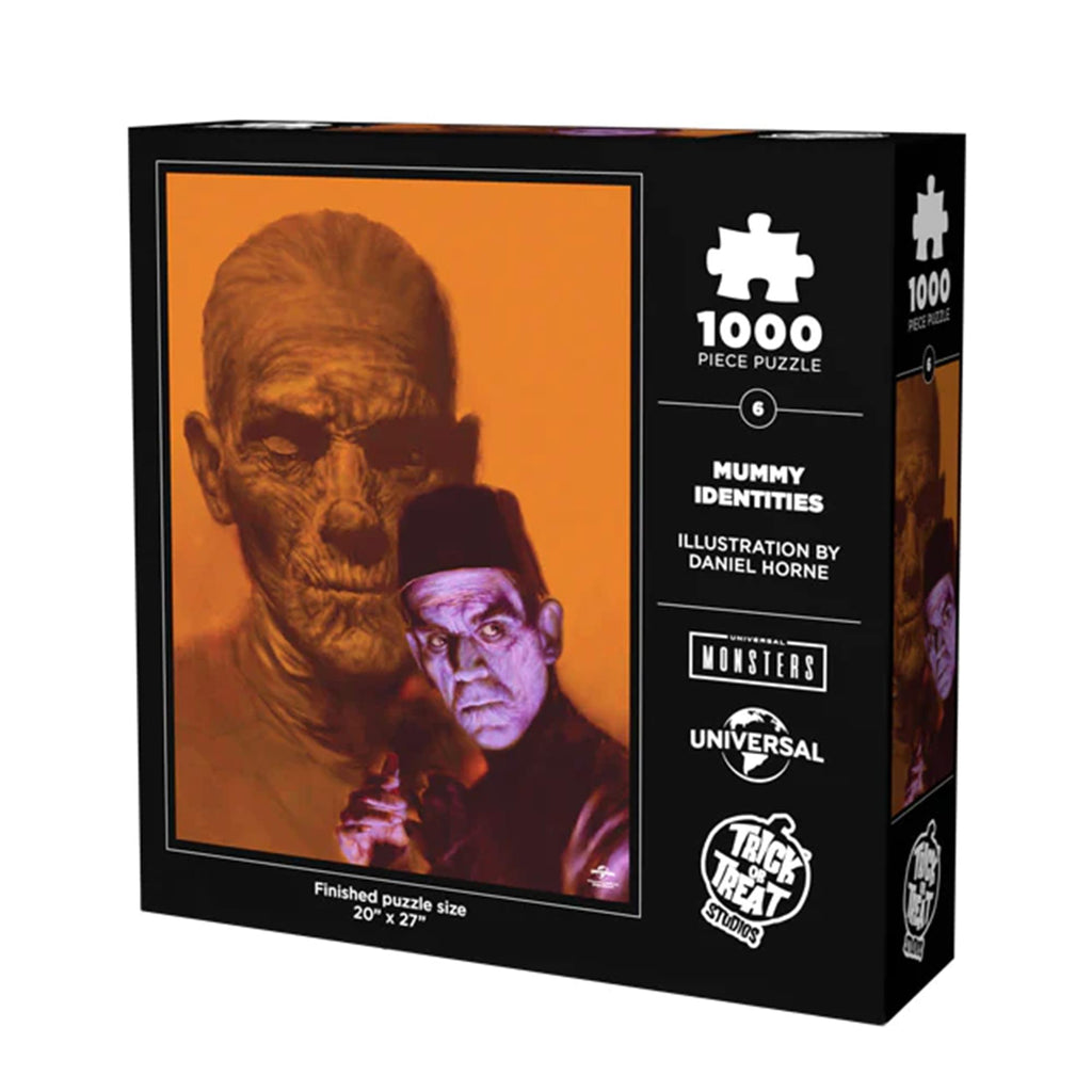 Universal Monsters Mummy Identities 1000 Piece Jigsaw Puzzle