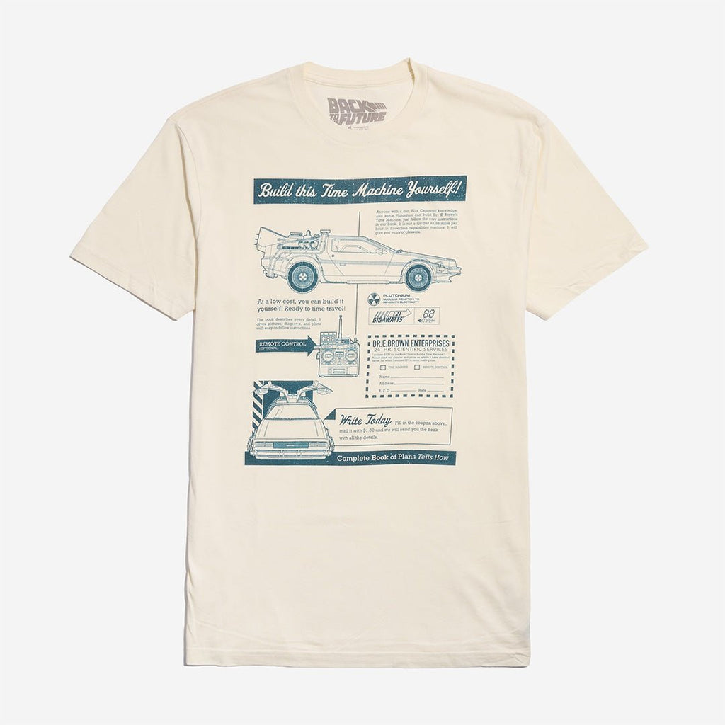Time Machine Blueprints Classic Comfort Tee