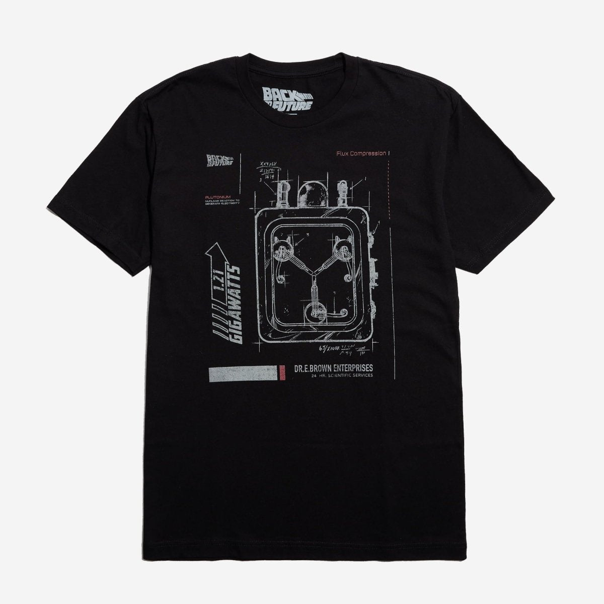 Flux Capacitor Schematic Classic Comfort Tee