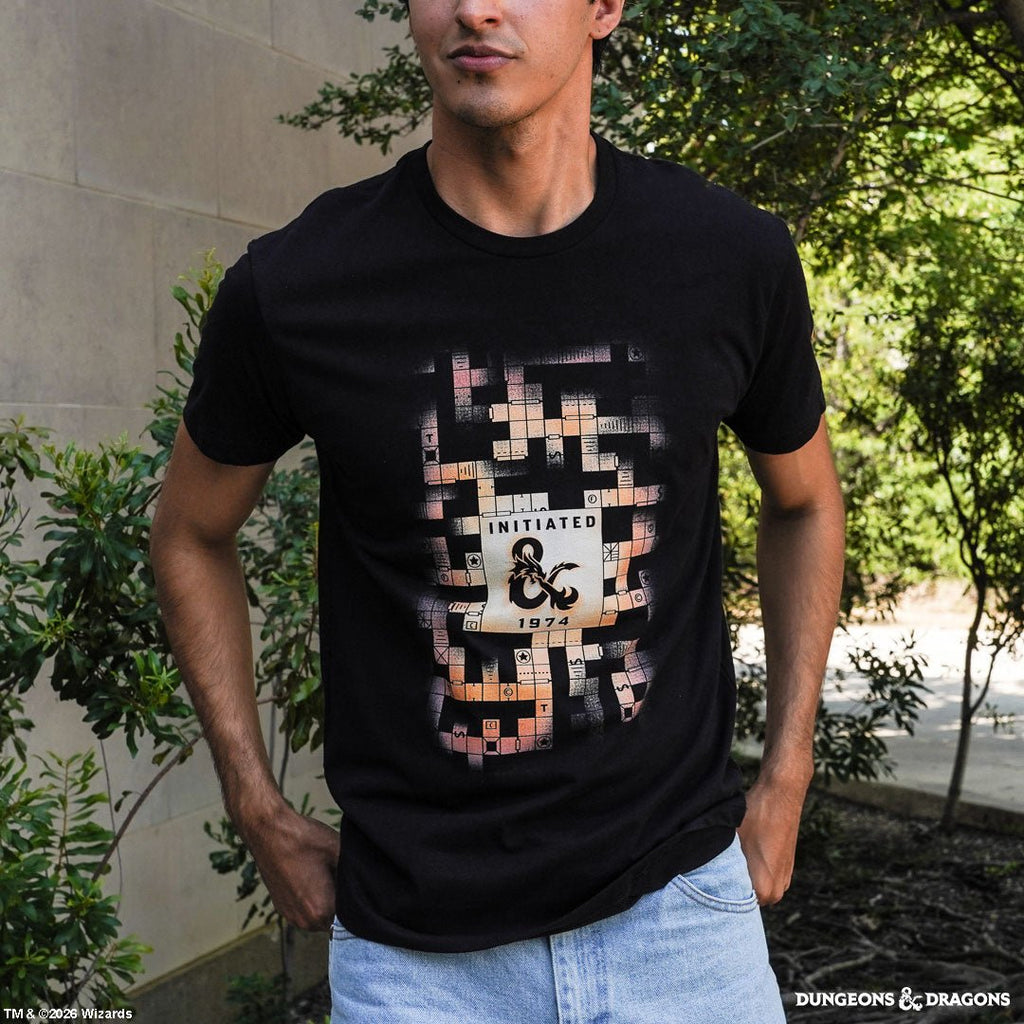 1974 Dungeon Map Classic Comfort Tee