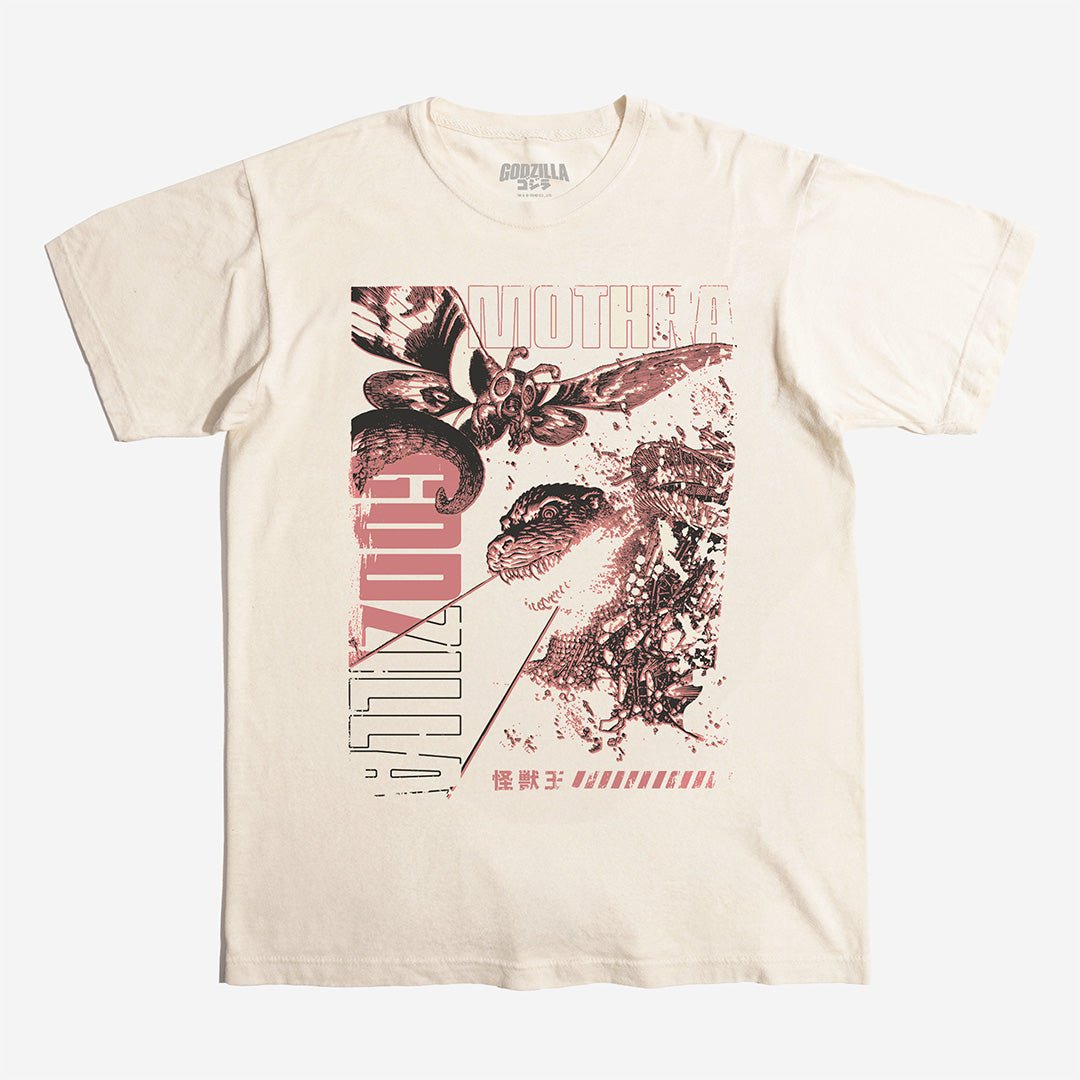 Godzilla vs Mothra Comic Classic Comfort Tee