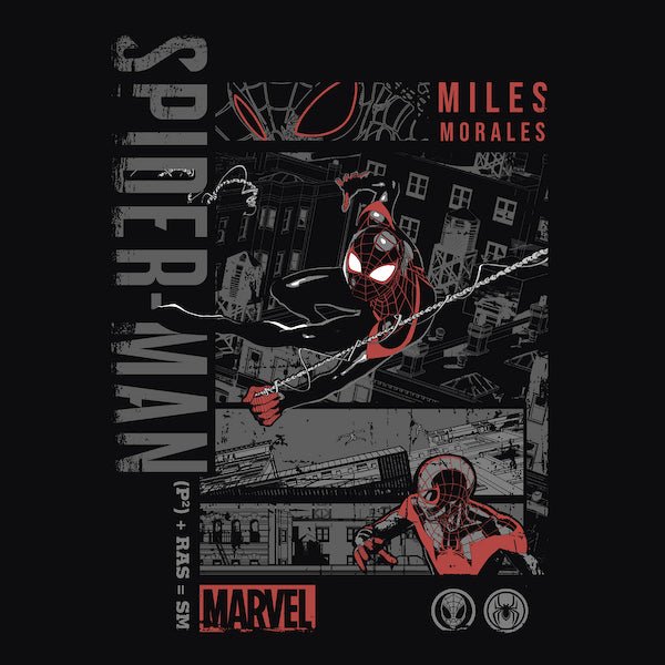 Miles Morales Comic Classic Comfort Tee