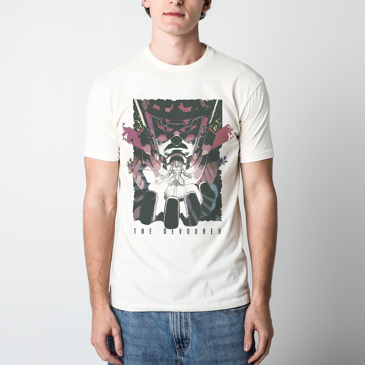 Fantastic Four Galactus & Silver Surfer Vintage Soft Tee