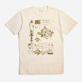 Atlantis Sub Pod Ship Notes Classic Comfort Tee