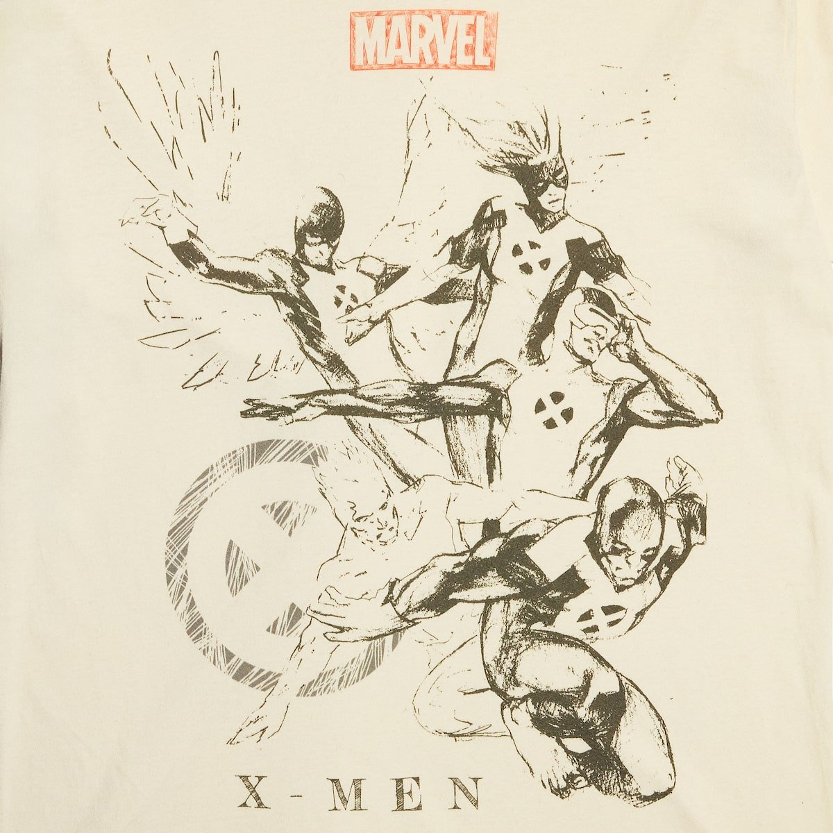 X-Men Sketch Vintage Soft Tee