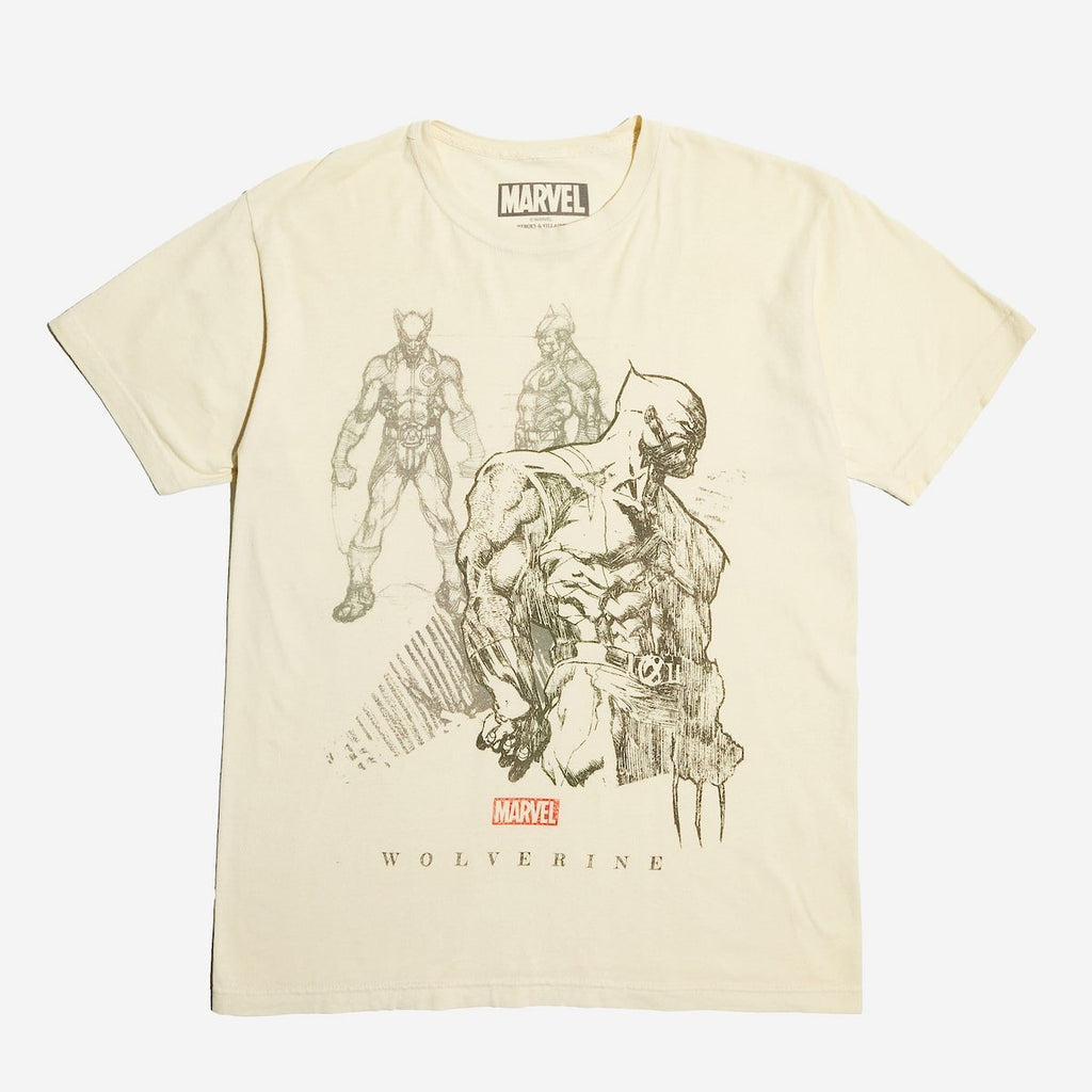 Wolverine Sketch Vintage Soft Tee