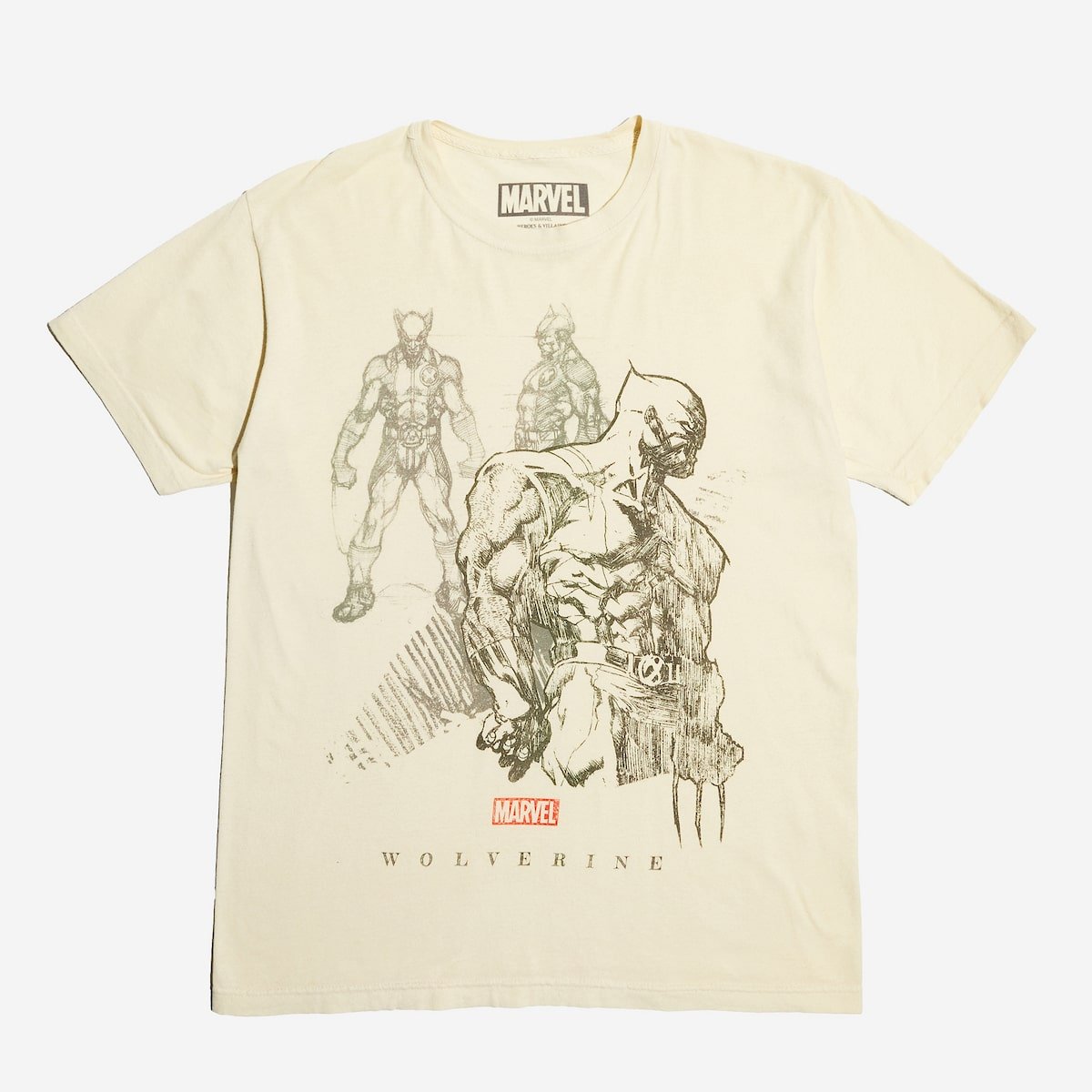 Wolverine Sketch Vintage Soft Tee