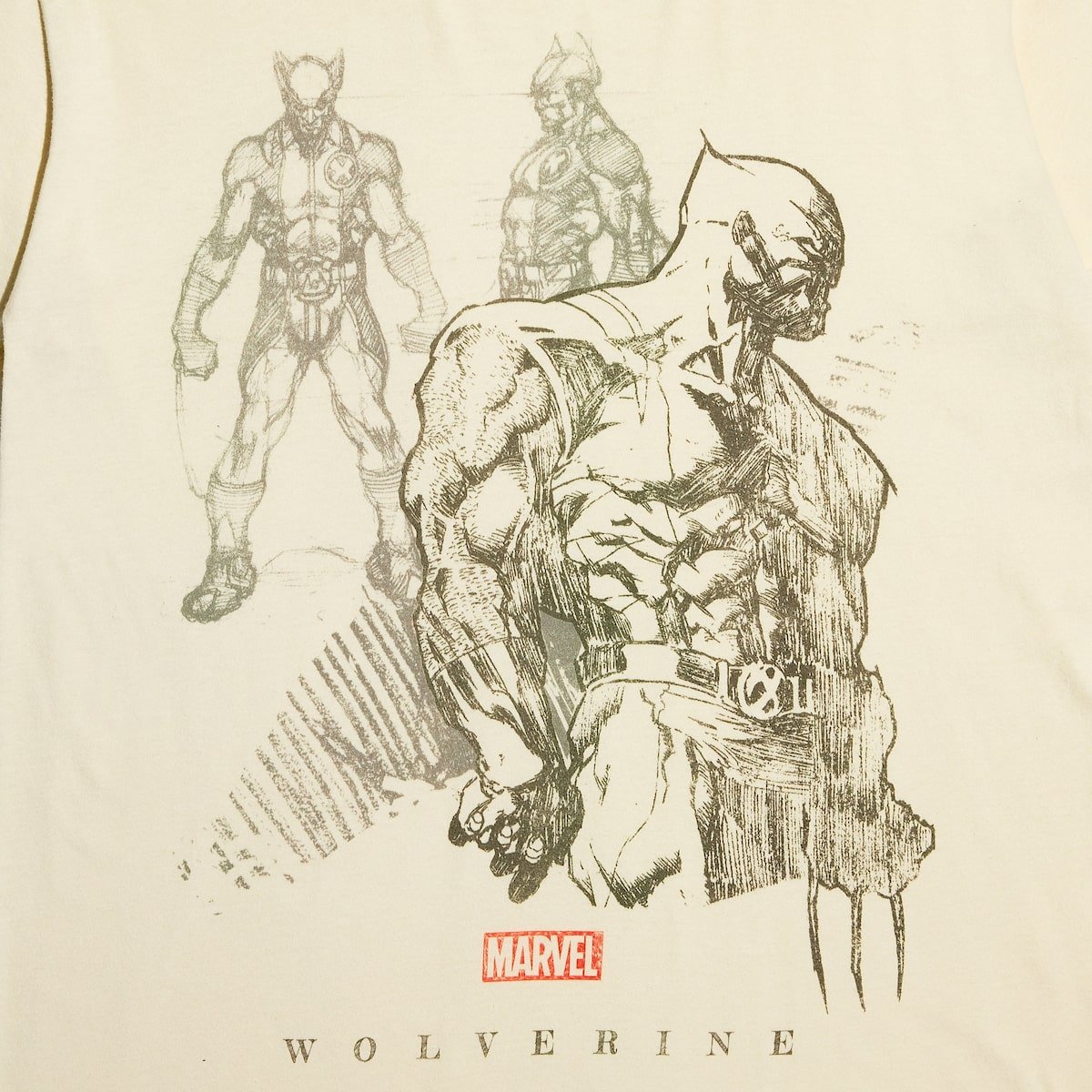 Wolverine Sketch Vintage Soft Tee