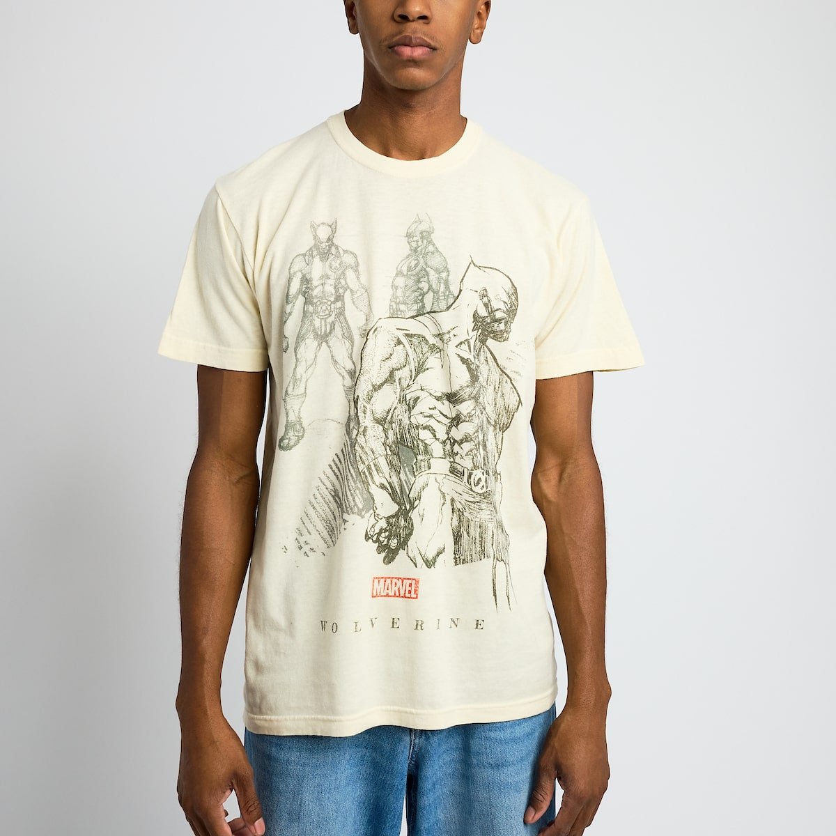 Wolverine Sketch Vintage Soft Tee