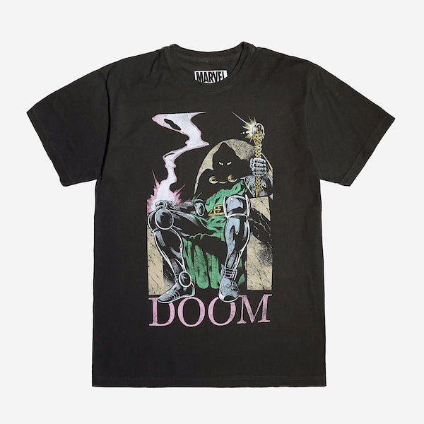 Doctor Doom Shadows Vintage Soft Tee