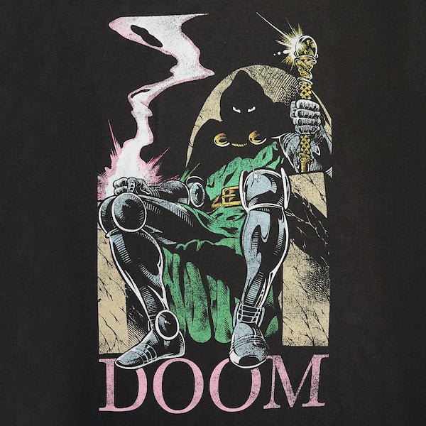 Doctor Doom Shadows Vintage Soft Tee