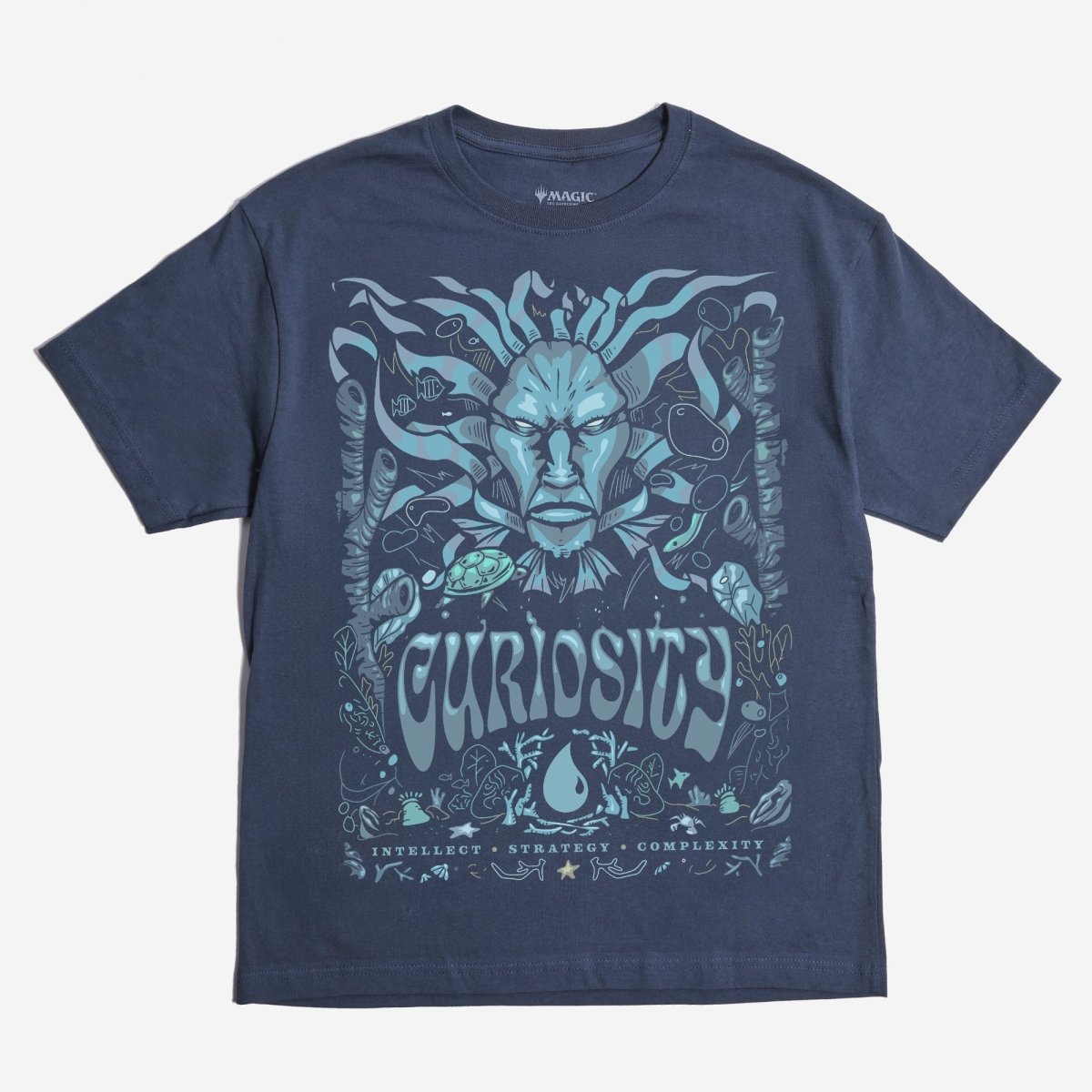 Blue Mana Oversized Grail Tee