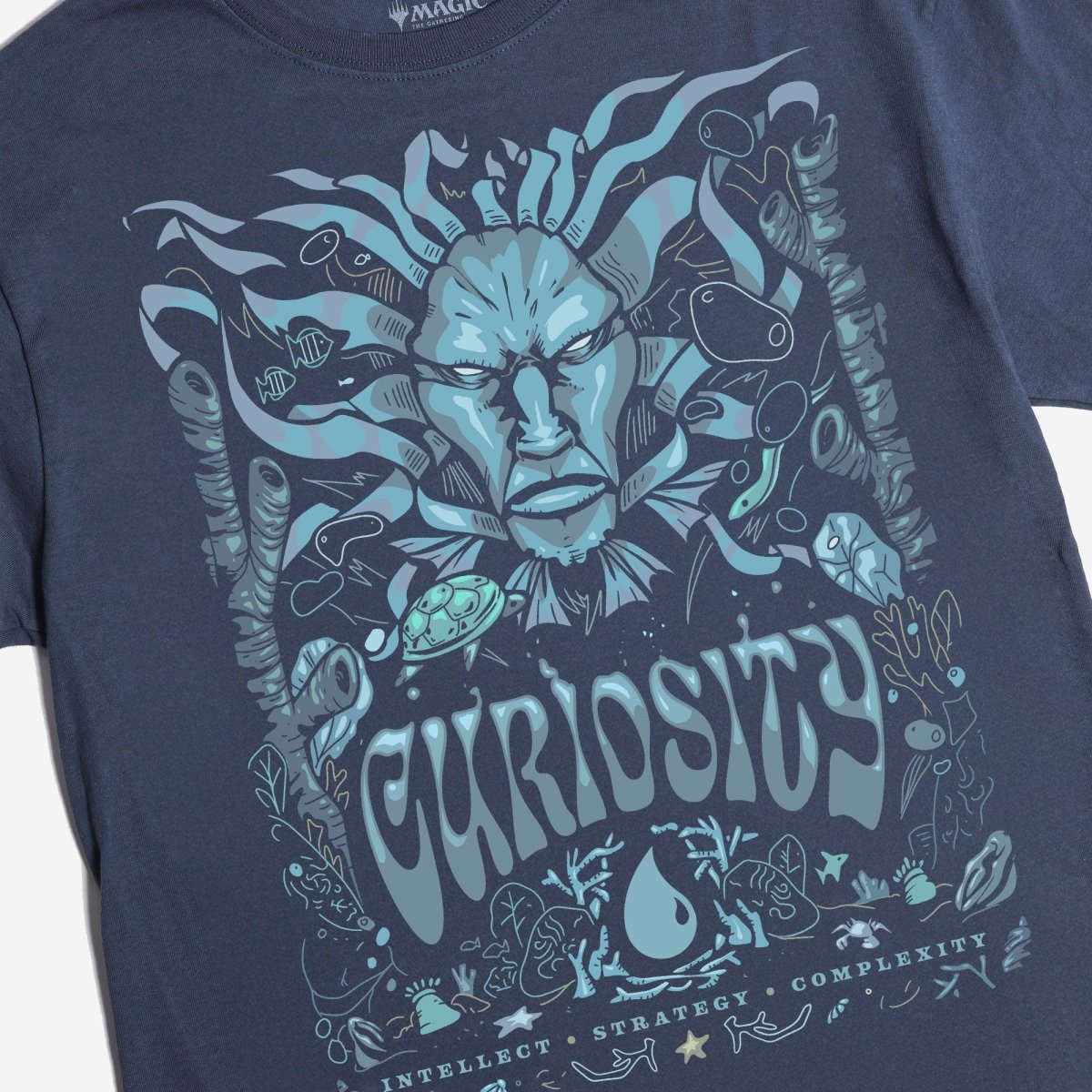 Blue Mana Oversized Grail Tee
