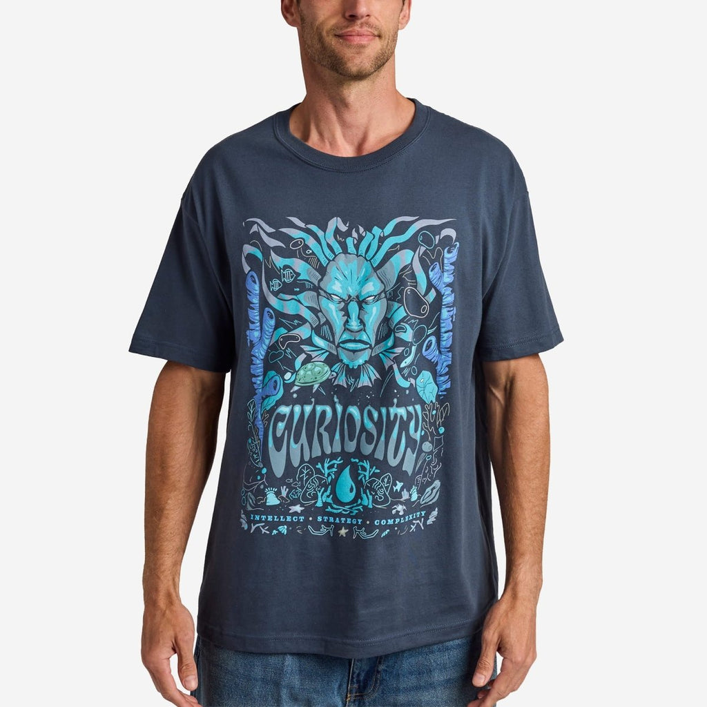Blue Mana Oversized Grail Tee