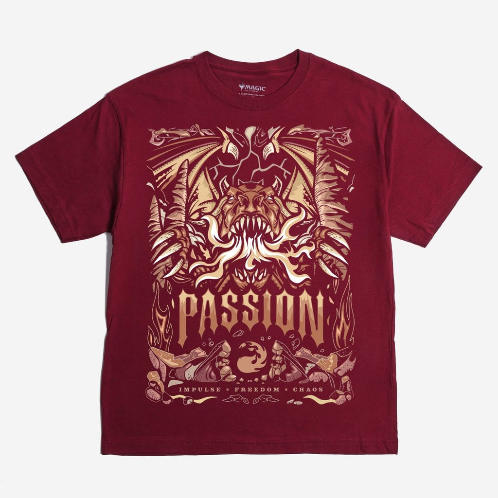 Red Mana Oversized Grail Tee