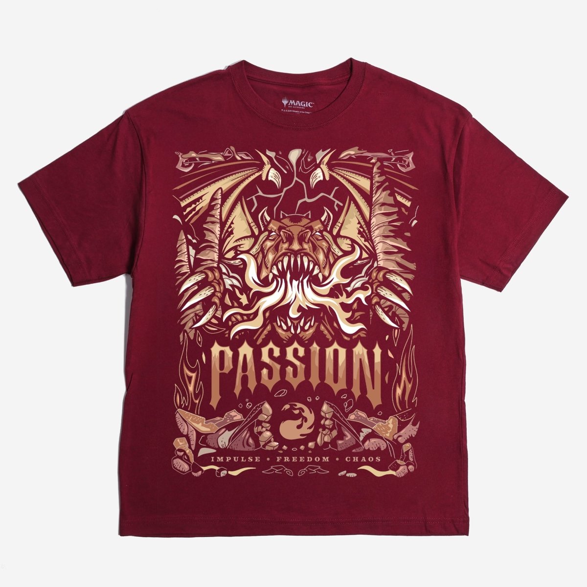 Red Mana Oversized Grail Tee