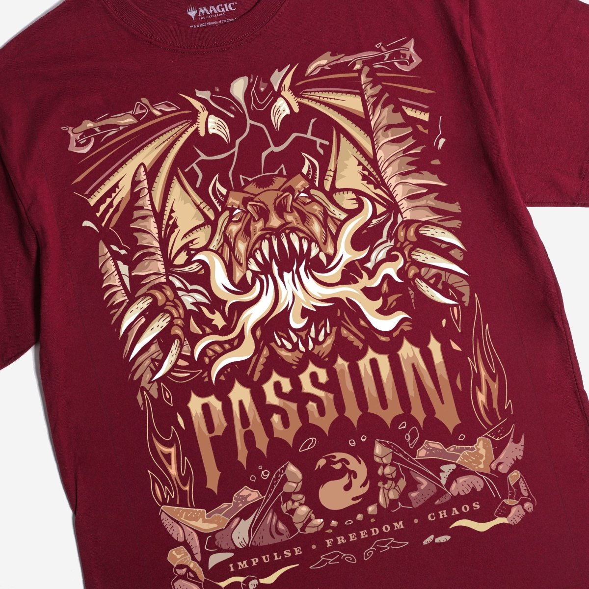 Red Mana Oversized Grail Tee