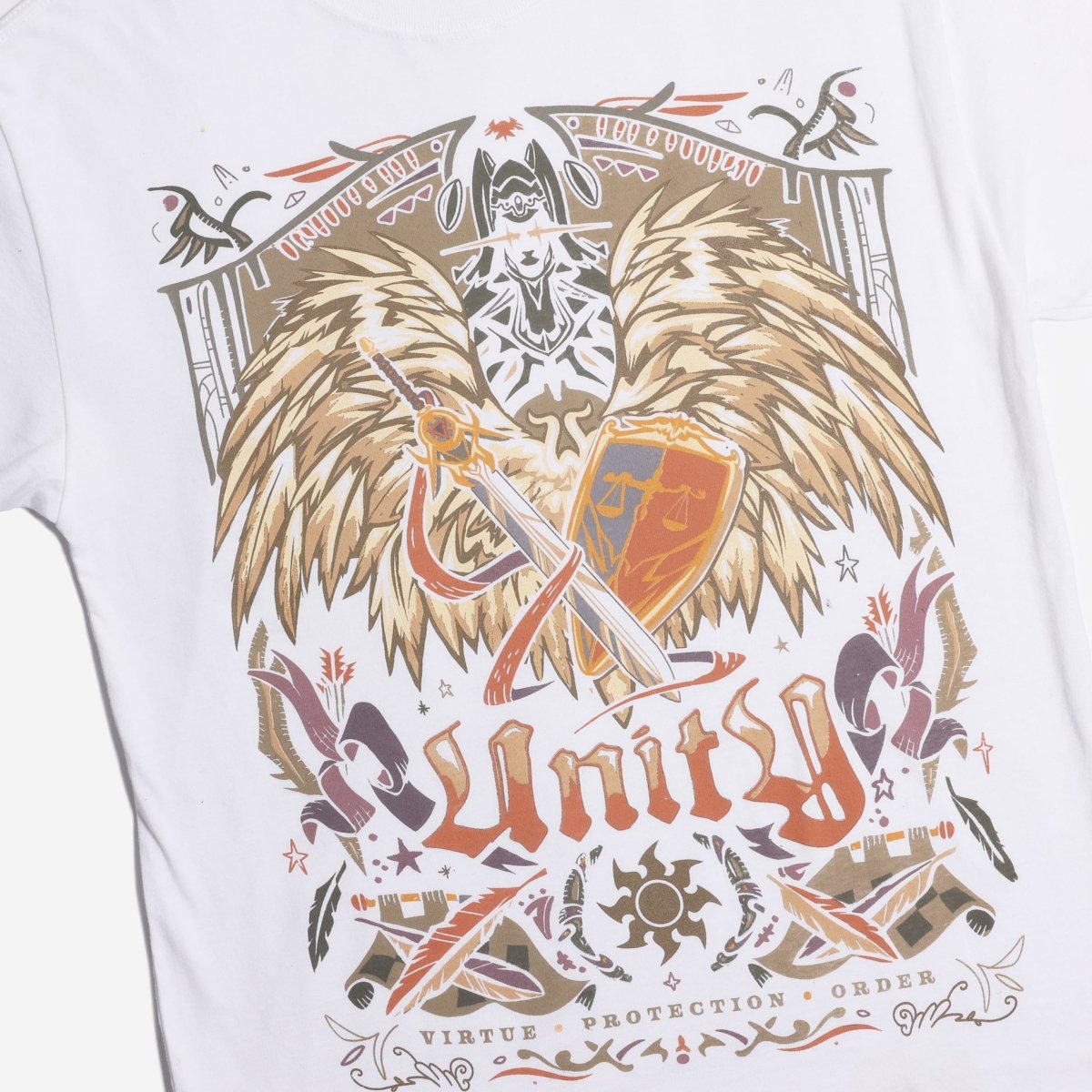 White Mana Oversized Grail Tee