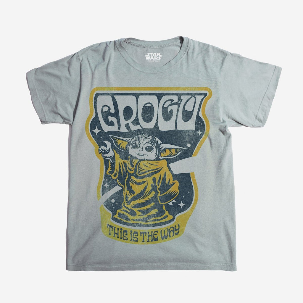 Grogu Stamp Vintage Soft Tee