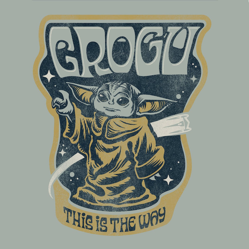 Grogu Stamp Vintage Soft Tee