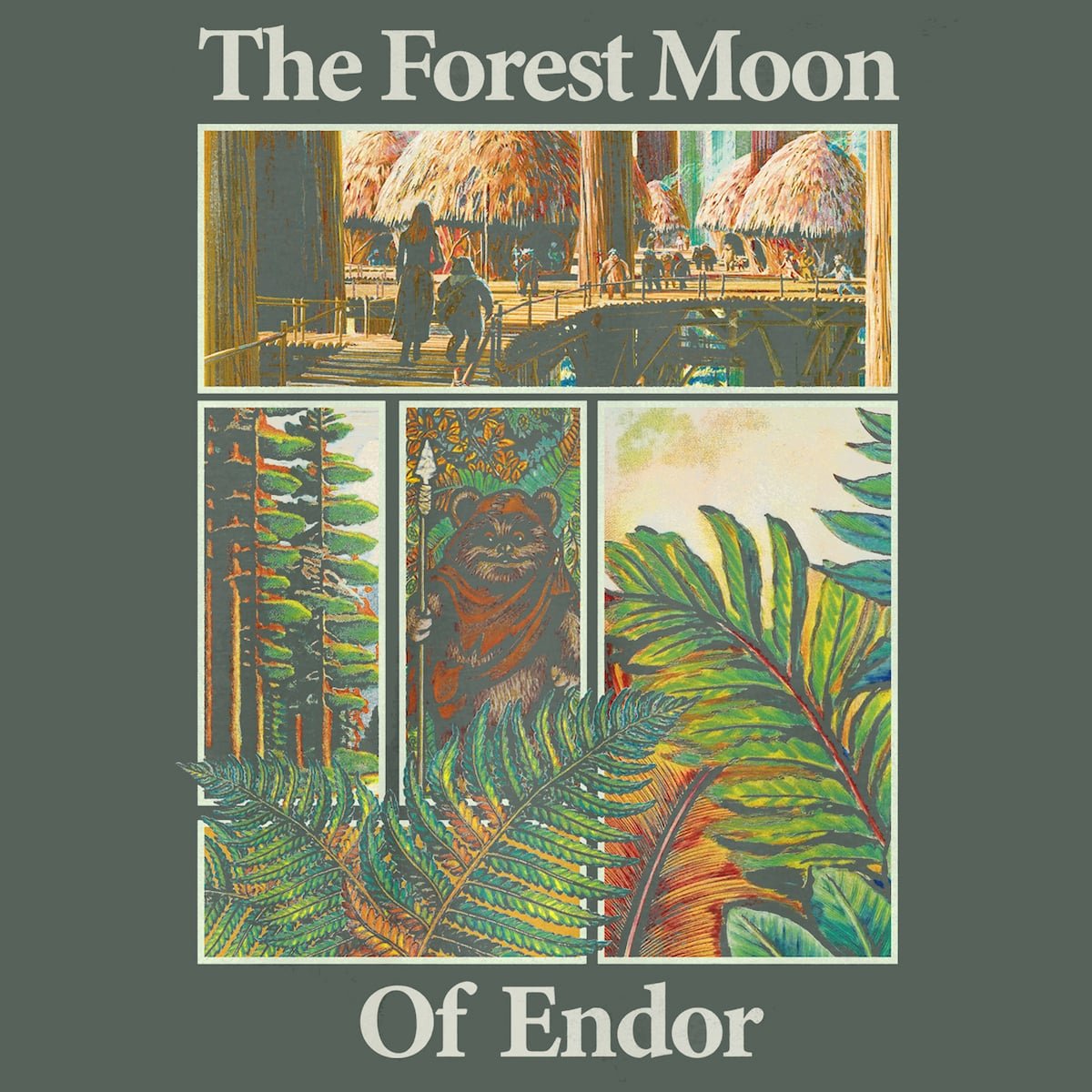 Endor Story Panel Classic Comfort Tee
