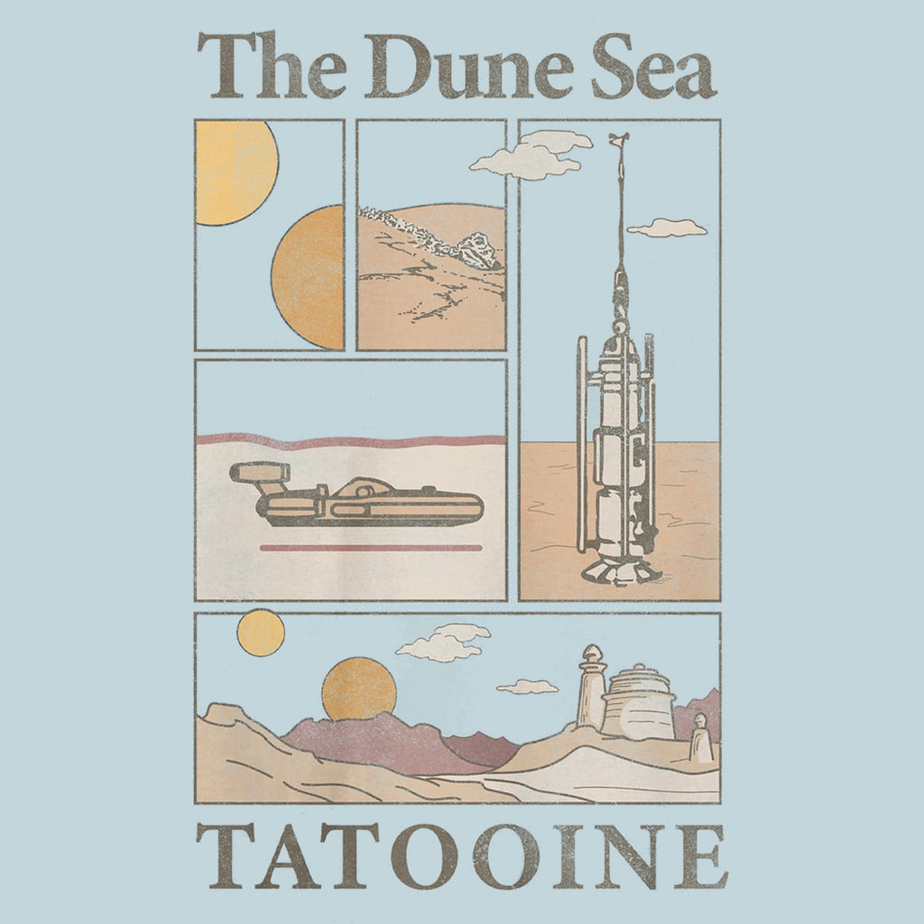 Tatooine Story Panel Classic Comfort Tee
