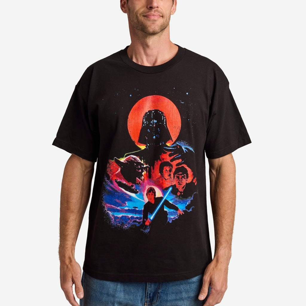 Empire Strikes Back Poster Heavyweight Boxy Tee