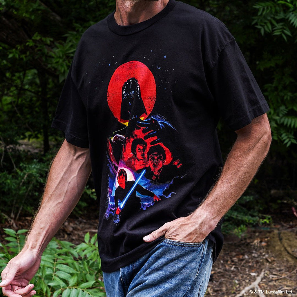 Empire Strikes Back Poster Heavyweight Boxy Tee