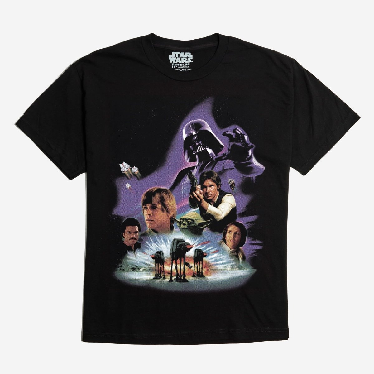 Episode V Empire Strikes Back Poster Heavyweight Boxy Tee