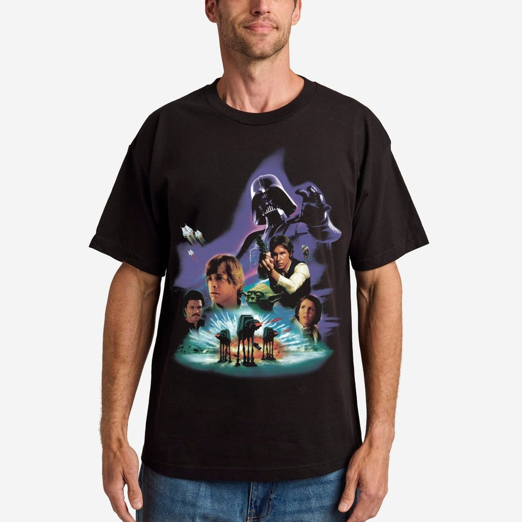 Episode V Empire Strikes Back Poster Heavyweight Boxy Tee