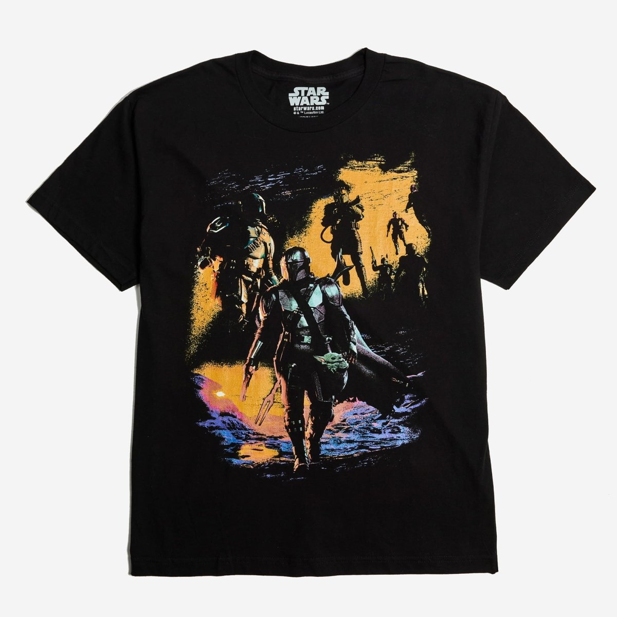 The Mandalorian Collage Heavyweight Boxy Tee