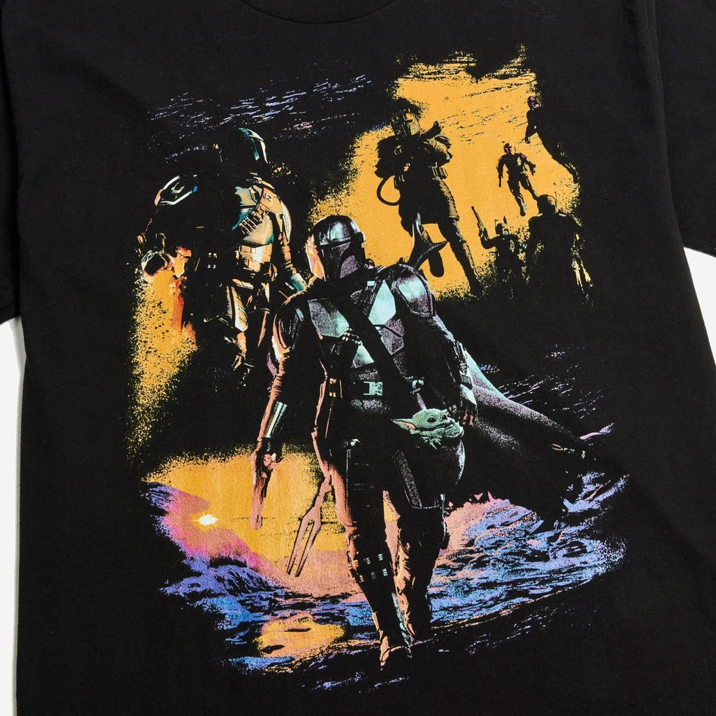 The Mandalorian Collage Heavyweight Boxy Tee