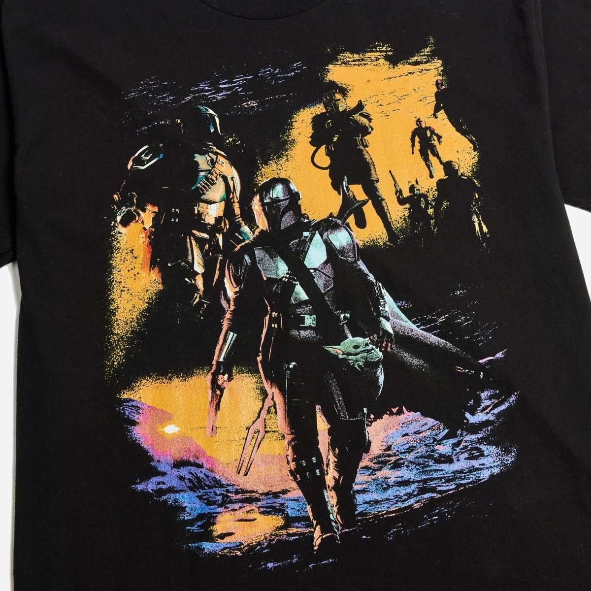 The Mandalorian Collage Heavyweight Boxy Tee