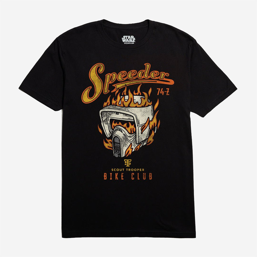 Speeder Bike Flames Classic Comfort Tee