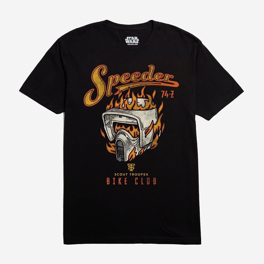 Speeder Bike Flames Classic Comfort Tee