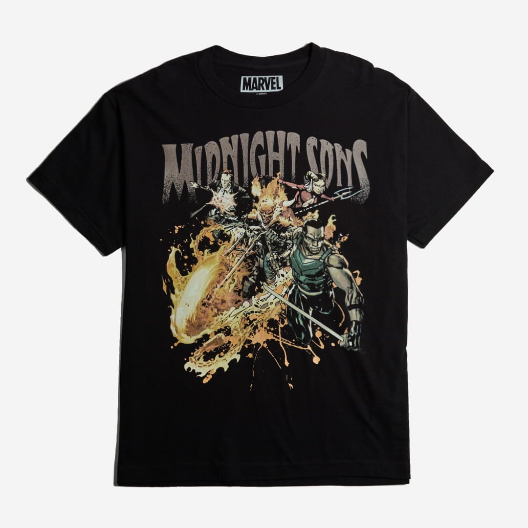 Midnight Sons Breaking Through Heavyweight Boxy Tee