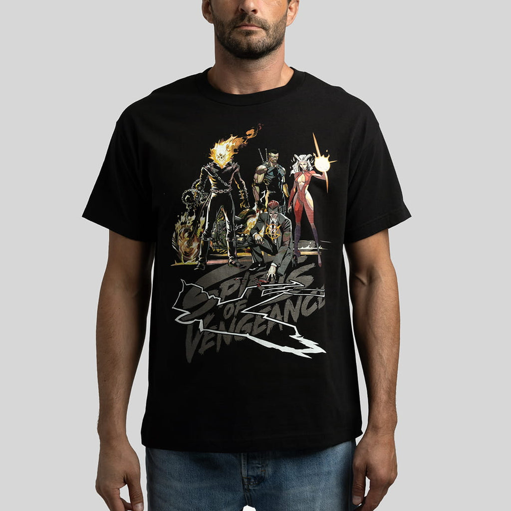 Midnight Sons Crime Scene Heavyweight Boxy Tee