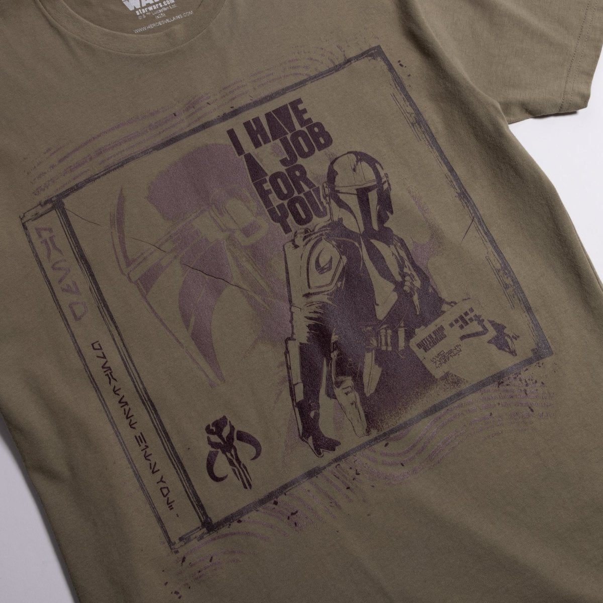 The Mandalorian Album Cover Classic Comfort Tee