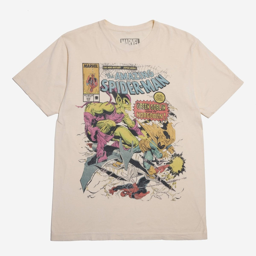 Spider-Man vs Green Goblin Vintage Soft Tee