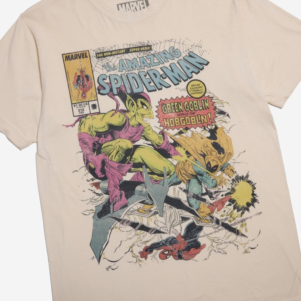 Spider-Man vs Green Goblin Vintage Soft Tee