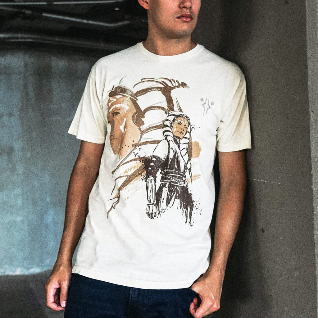 Ahsoka Portrait Vintage Soft Tee