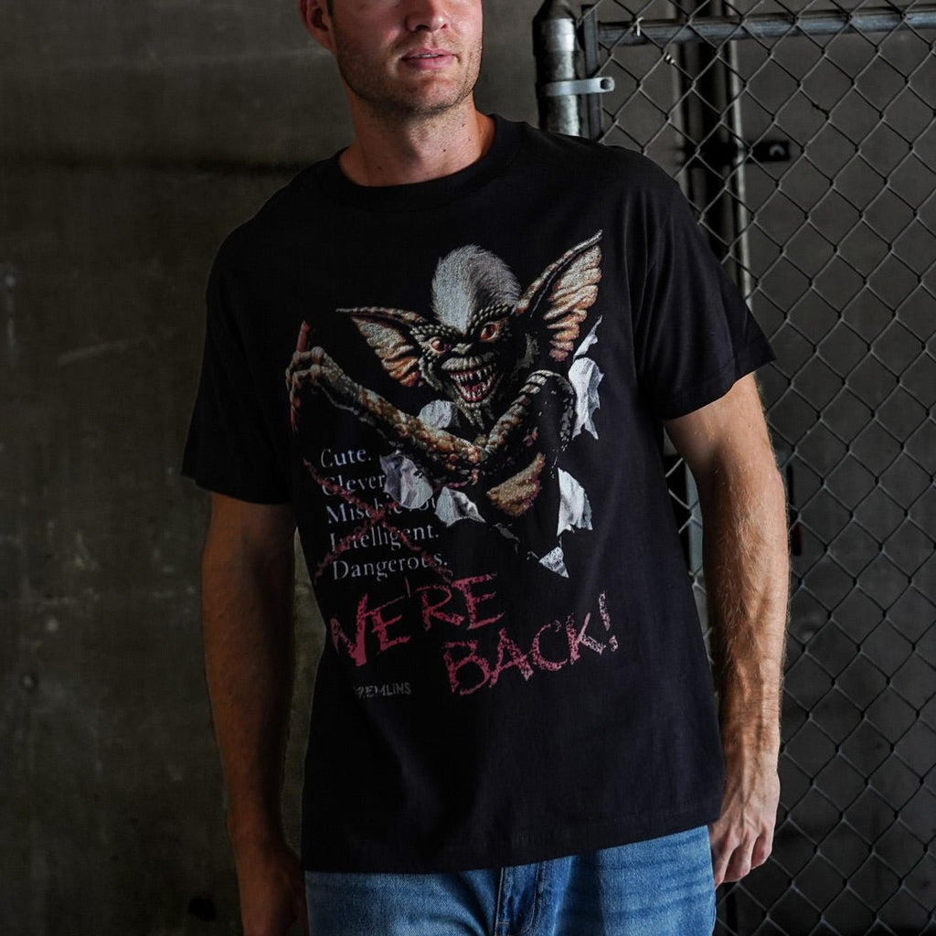 Stripe Chaos Poster Heavyweight Boxy Tee